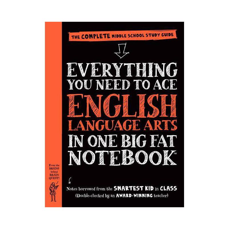 Everything You Need to Ace English Language Arts in One Big Fat Notebook : The Complete Middle School - by Jen Haberling (Paperback), 1 of 2