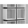 TOAOTBNBO 8 Cube Bookshelf with Storage Cabinet, Upright Bookcase with Polish Finish Display Freestanding Book Shelf for Home, White - 4 of 4