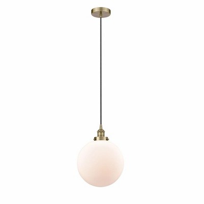 Beacon - 1 Light Mini Pendant In Industrial Style-15.5 Inches Tall and 12 Inches Wide