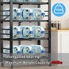 Musment Storage Shelf Rack, Heavy Duty Metal Shelf , Foldable Storage Shelving Unit - 2 of 4