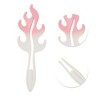 Unique Bargains Gradual Flame Hollow Comb Hair Brush 1 Pc - 3 of 4