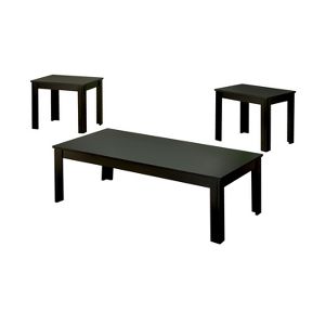 Bosley Modern Accent Table Set Black Mibasics Target