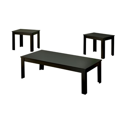 Bosley Modern Accent Table Set Black - miBasics - image 1 of 3