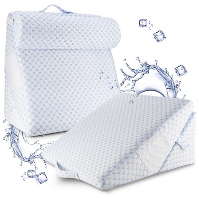 Nestl Cooling Gel Bed Wedge Pillow Adjustable : Target