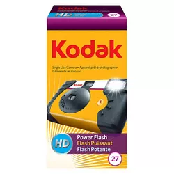 One Time Use Camera Power Flash Kodak 35mm Auto