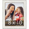 PosterPalooza | Photo Size Ornate White Picture Frame - UV Acrylic, Foam Board Backing, Hanging Hardware - 2 of 4
