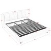 GDFStudio Kaeya Modern Chenille Upholstered Storage Bed - 3 of 4