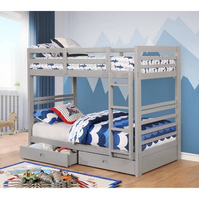 twin over full bunk bed target