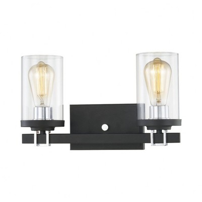 Elk Home Holdfast 2 - Light Vanity in  Charcoal