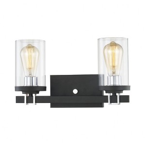 Elk Home Holdfast 2 - Light Vanity in  Charcoal - 1 of 3