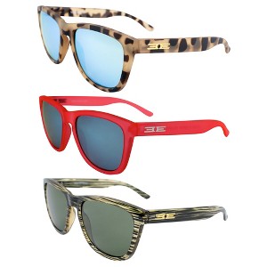 3 Pairs of Epoch Eyewear Vibe Sunglasses with Teal Mirror Lenses - 1 of 4