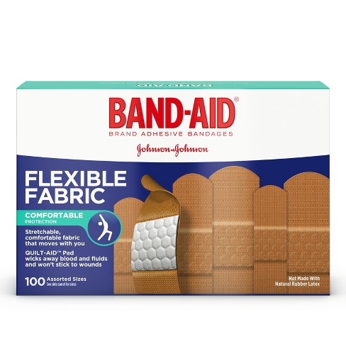 Band-aid Flexible Fabric - 100ct : Target