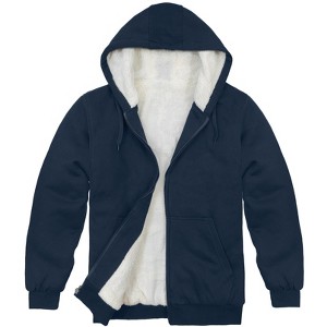 Victory Outfitters Men's Berber Lined Soft Fleece Hoodie - 1 of 4
