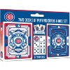 MasterPieces Officially Licensed MLB Chicago Cubs 2-Pack Playing cards & Dice set for Adults - 2 of 4