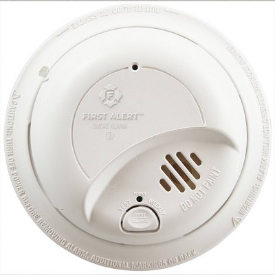 First Alert 9120LBL Hardwired Smoke Detector with 10-Year Battery Backup