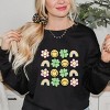 Simply Sage Market S.W.Smiley Smiley Clover Daisy Sweatshirt - 2 of 4