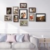 Attop Picture Frames Collage Wall Decor 10-Pack, Gallery Wall Frame Set with 8x10 5x7 4x6 Frames 3 Different Finishes - 3 of 4