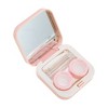 Unique Bargains Cartoon Animal Contact Lens Case Pink 1 Set - 3 of 4