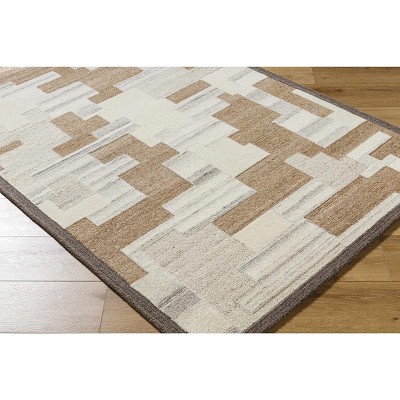Hauteloom Berker Wool Living Room, Bedroom Area Rug - Contemporary