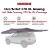 Yakima OverNOut 270 XL Awning, Opens on Left Side, 132 Sq. Ft. Coverage, Protection from Rain & Sunshine, Installs with Integrated T-Slot Crossbar - 2 of 4