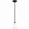 Craftmade Lighting Gwyneth 1 - Light Pendant in  Flat Black - 2 of 2
