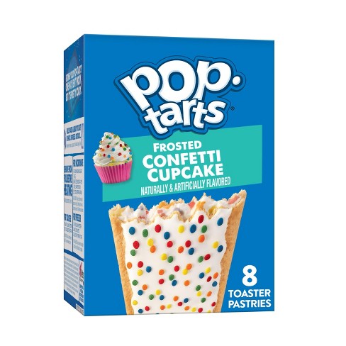 Pop-tarts Frosted Confetti Cupcake Pastries- 8ct /13.5oz : Target