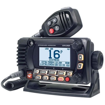 Standard Horizon GX1800G VHF Marine Radio with GPS - Black