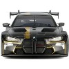 BMW M4 GT3 Matt Black with Gold Stripes "Midnight Eclipse" Series 1/24 Diecast Model Car by Motormax - 3 of 4