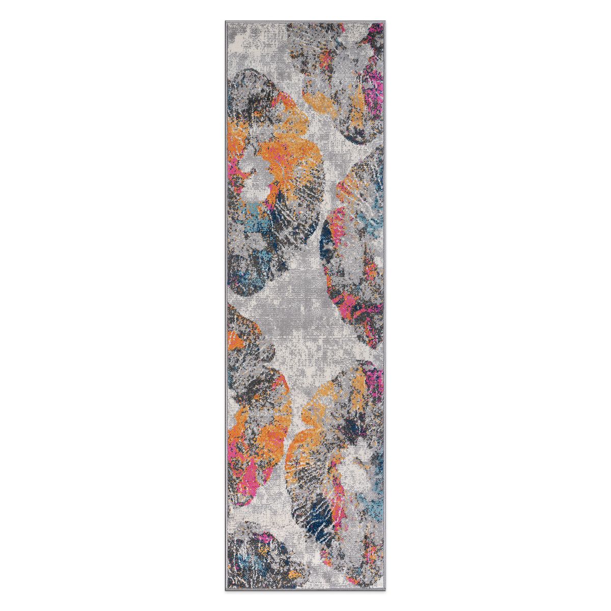 World Rug Gallery Contemporary Floral Stain Resistant Soft Area Rug
