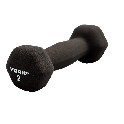 York Barbell Neoprene Hexagon Fitbell Dumbbell for Home Gym Comfort and Durability