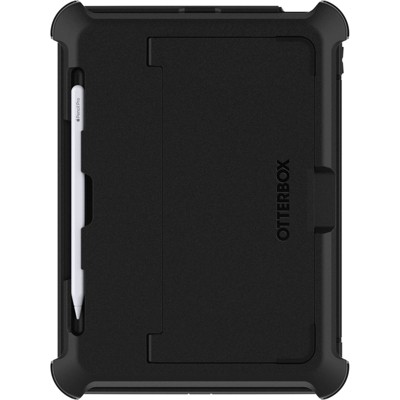 Black Rugged Polycarbonate Protective Tablet Cover with Stand