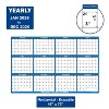 SwiftGlimpse 48"x72" 2026 Wall Calendar Navy Blue - 2 of 4