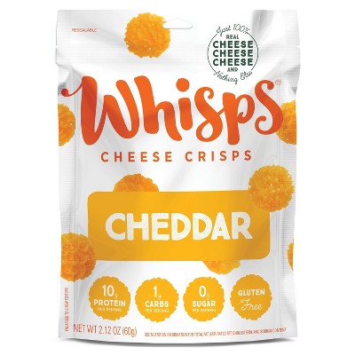 Whisps Cheddar Cheese Crisps - 2.12oz