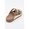 Ovesta - Gold Leather Slide Sandal (Women) | Forever & Always Shoes - 2 of 4