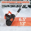 VOLTASK 24V Electric Cordless Snow Blower, 13-Inch Snow Thrower with 4.0Ah Battery, Lightweight Brushless Snow Blowers for Walkways and Driveways - 2 of 4
