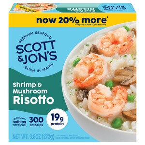 Scott & Jon's Shrimp Risotto Rice Bowl Frozen Meal - 9.6oz - 1 of 4