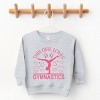 The Juniper Shop This Girl Loves Gymnastics Toddler Sweatshirt - 2 of 4