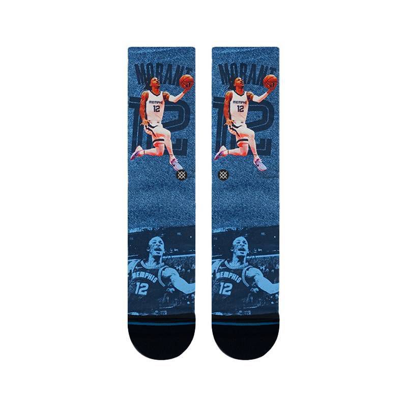 NBA Memphis Grizzlies Scratch Player Large Crew Socks - Ja Morant, 2 of 6