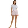 Jacyln Womens 2 Pack of Pajama Shorts - 2 of 4