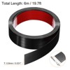 Unique Bargains Self-Adhesive Stainless Steel Mirror Finish Peel and Stick Wall Trim - 2 of 4