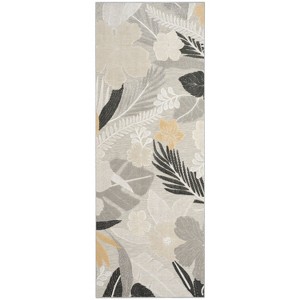 Nourison Suncoast Floral Tropical Indoor/Outdoor Flatweave Rug - 1 of 4
