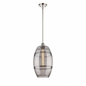 Vaz - 1 Light Stem Hung Mini Pendant In Industrial Style-18.5 Inches Tall and 10 Inches Wide - 1 of 1