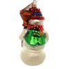 Christopher Radko 6.0 Inch Dressed To Chill Ornament Frosty Broom  Snowman Tree Ornaments - 2 of 2