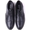 Mio Marino Men's Speckled Wingtip Laced Dress Shoes - 2 of 4