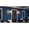 Urban Ambiance Luxury Colonial Outdoor Wall Light,  19"H x 9.125"W,  Stainless Steel Finish, UHP1224 - 2 of 4