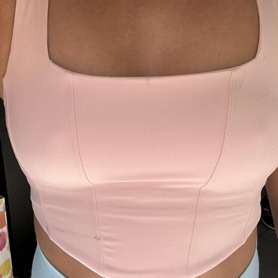 Buy Huleo Shockproof Sports Bra, Breathable Stabilize Waist Yoga Running Bra  Soft XL Light Pink at