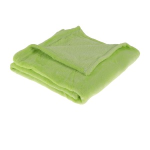 Unique Bargains Blanket Simple Coral Fleece 39"x28" - 1 of 4