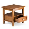 NicBex Vintage Coffee Table with Storage,2-Tier Table with Shelf and Drawer,Multi-Functional Table for Living Room and Bedroom - 2 of 4