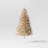 6.5' Tinsel Artificial Christmas Tree Gold - Wondershop™ - 3 of 4