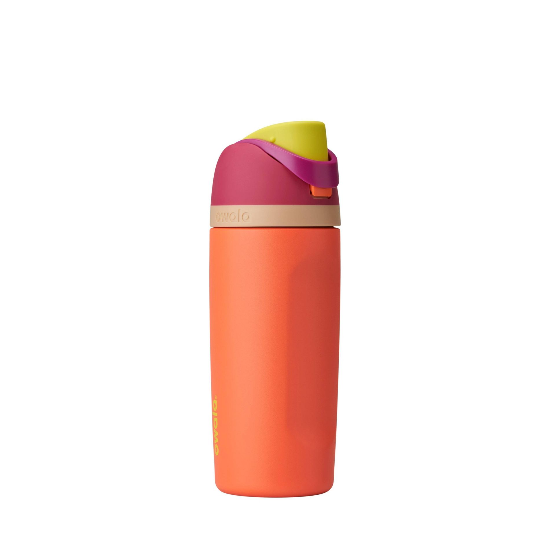 Owala Special Edition 16oz Kids' FreeSip Stainless Steel Water Bottle - Neon Nectar